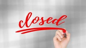 ecommerce business closed